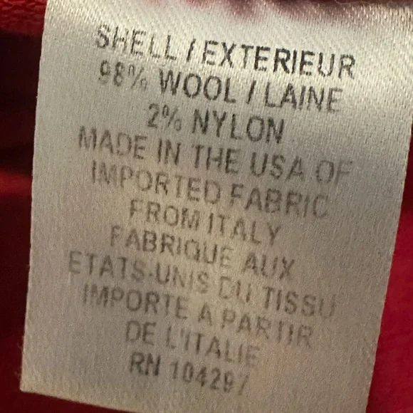 Vintage Milly of New York Red Dress with Gold Chain Accent - Picture 6 of 8